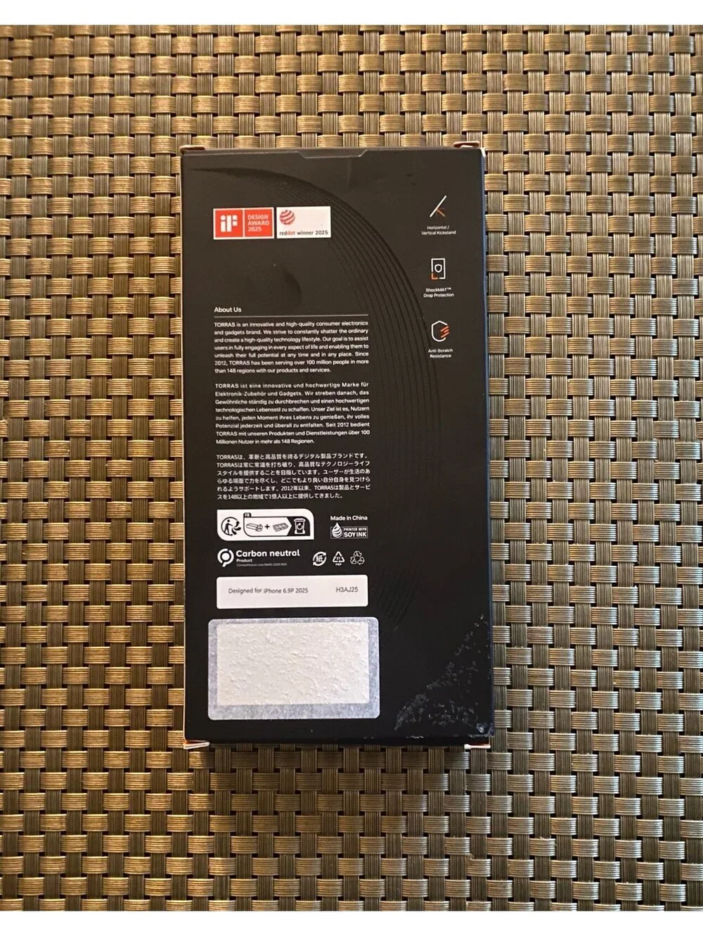 Torras Ostand Case for iPhone 17 Pro Max Dune Beige